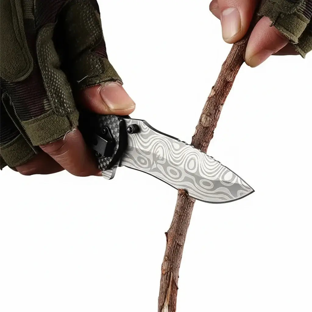 EDC pocket knife stainless steel Folding Knife – Micarta Pocket Knife-2