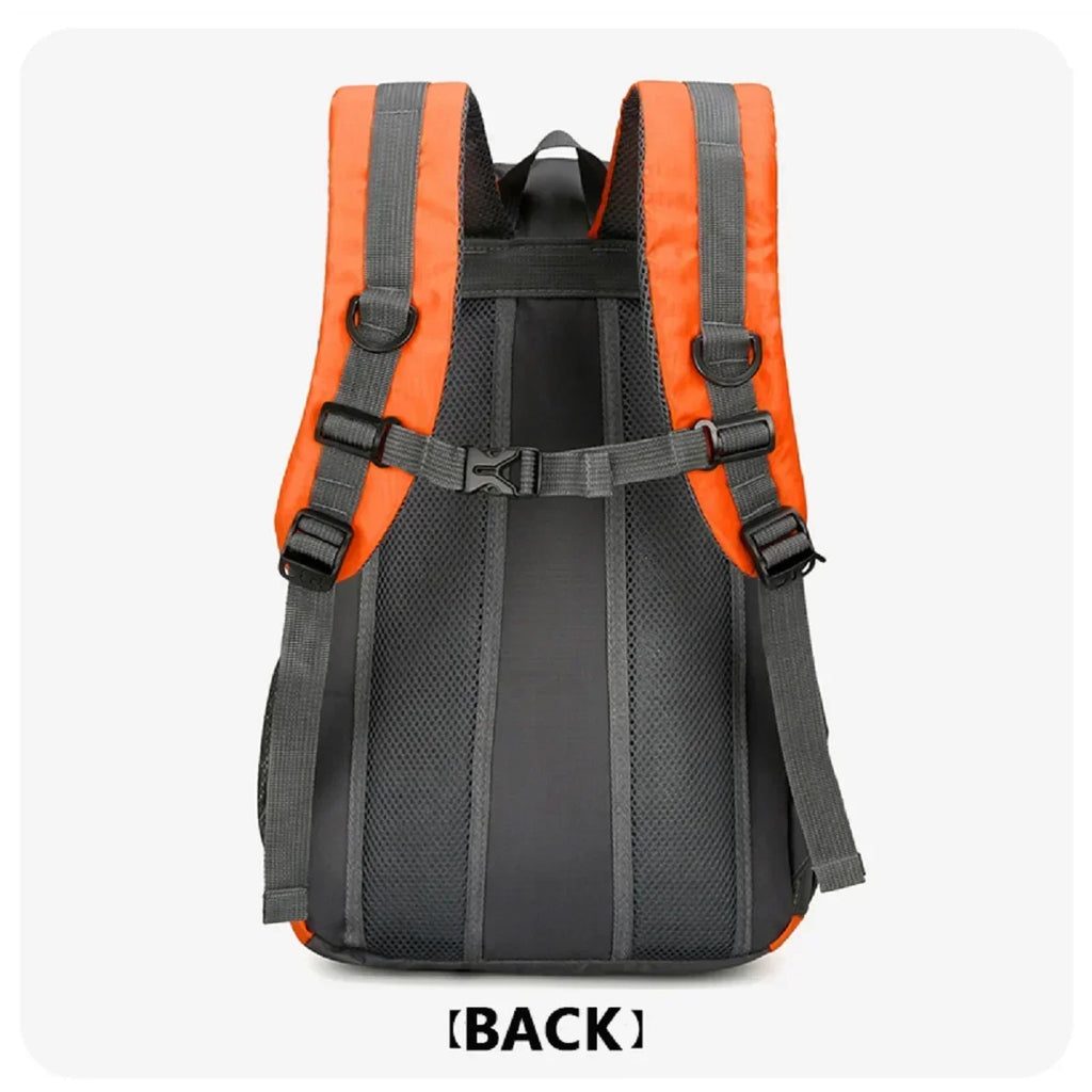 Waterproof Hiking Backpack Orange-3
