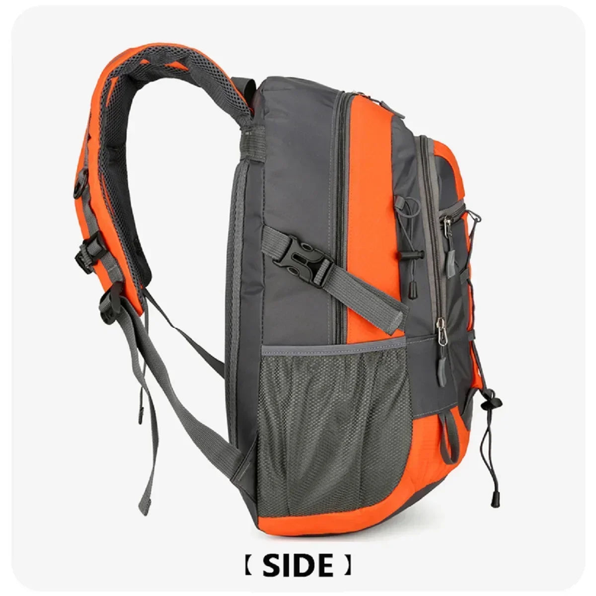 Waterproof Hiking Backpack Orange-2