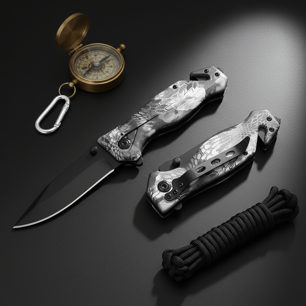 tactical folding pocket knife Multi-Function Folding Pocket Knife-1