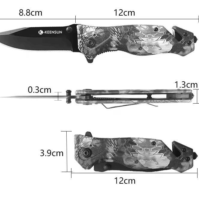 tactical folding pocket knife Multi-Function Folding Pocket Knife-2